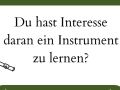 Einladung zur &quot;Offenen Probe&quot; am 02.06.2024